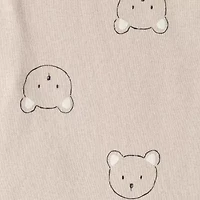 Carter's Baby Boys Round Neck Short Sleeve Rib 5-pc. Bodysuit