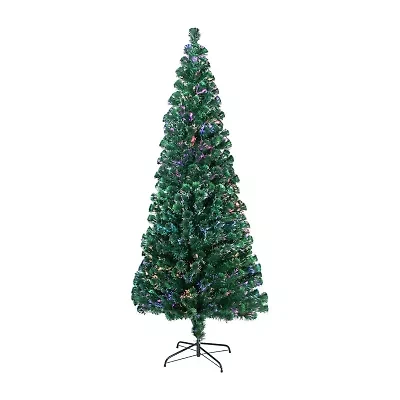 Northlight Fiber Optic 7 Foot Pre-Lit Christmas Tree