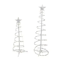 Northlight Led Spiral Cone 4 Foot Pre-Lit Christmas Tree
