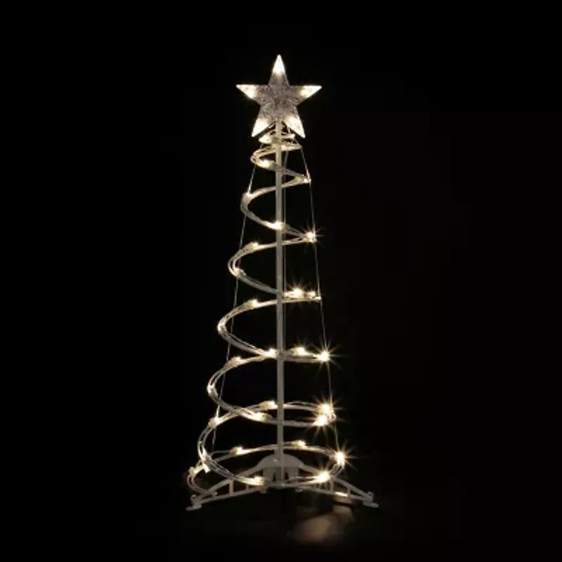Northlight Led Spiral Cone 4 Foot Pre-Lit Christmas Tree