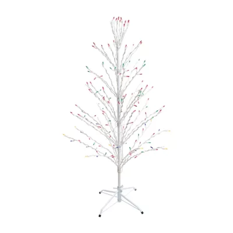 Northlight Pre-Lit Cascade Twig 4 Foot Pre-Lit Christmas Tree