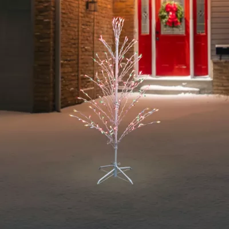 Northlight Pre-Lit Cascade Twig 4 Foot Pre-Lit Christmas Tree
