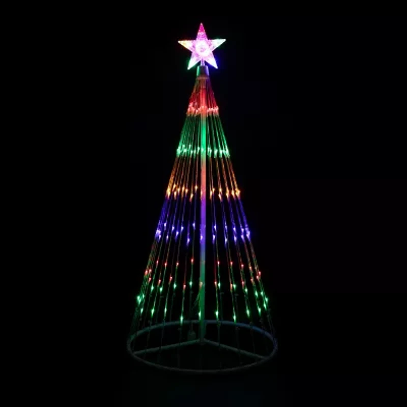 Northlight Show Cone 4 Foot Pre-Lit Christmas Tree