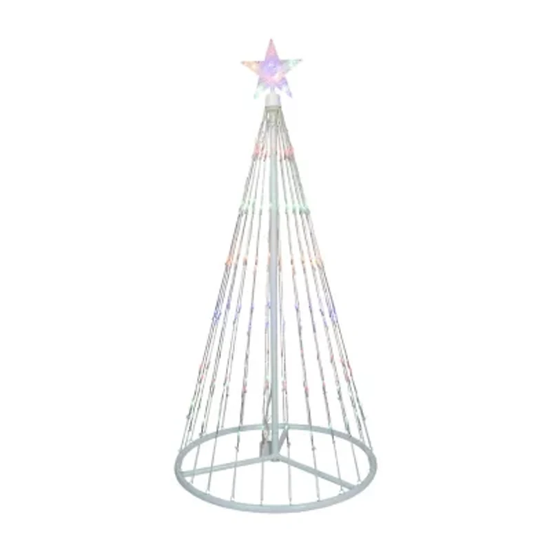 Northlight Show Cone 4 Foot Pre-Lit Christmas Tree