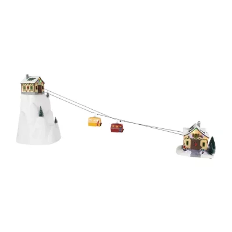 Northlight Trolley Car Ride Led Animated Christmas Village