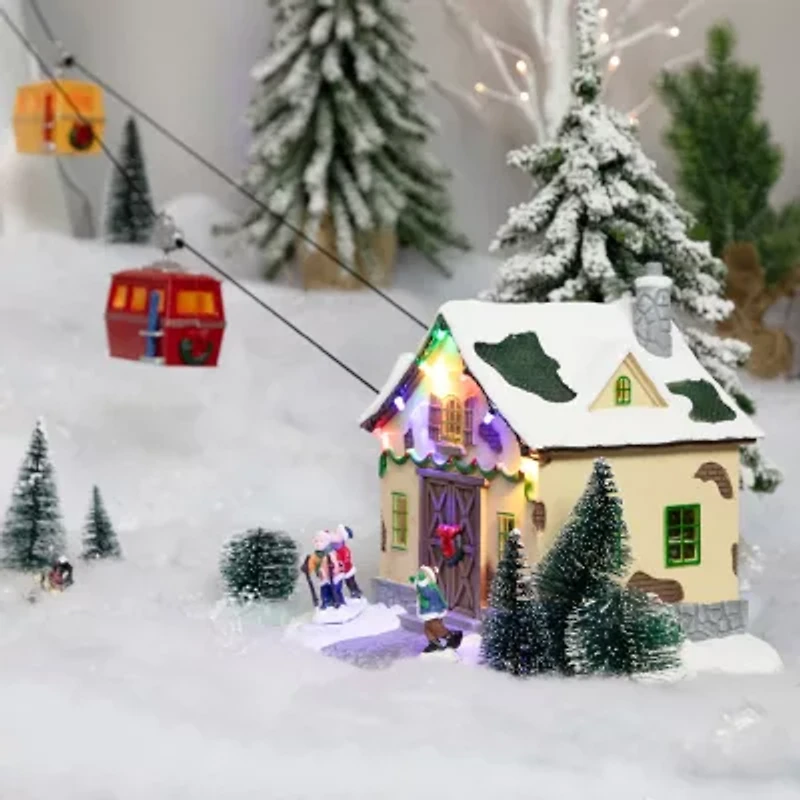 Northlight Trolley Car Ride Led Animated Christmas Village