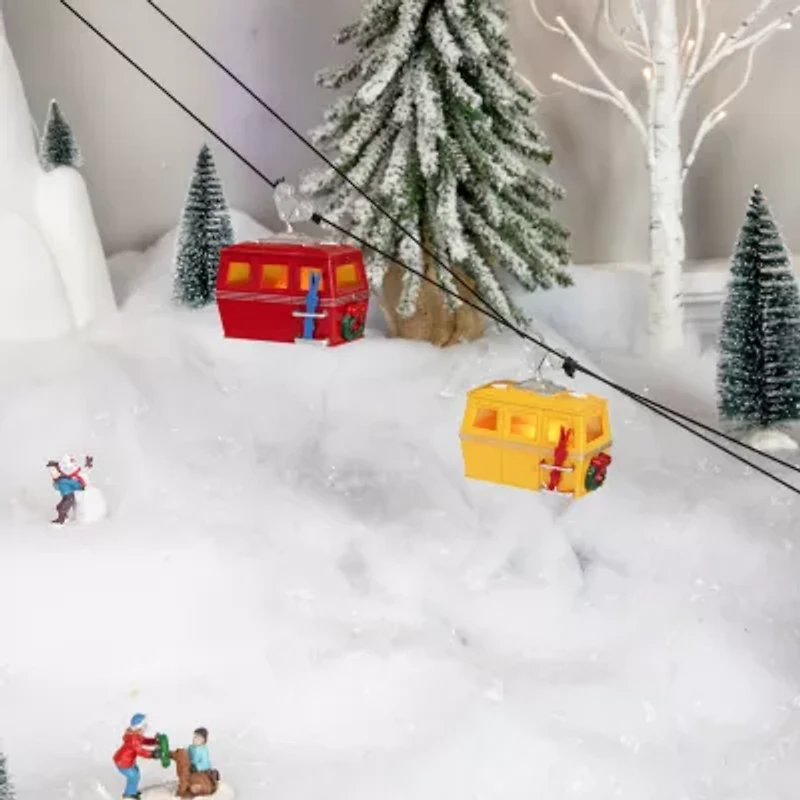 Northlight Trolley Car Ride Led Animated Christmas Village