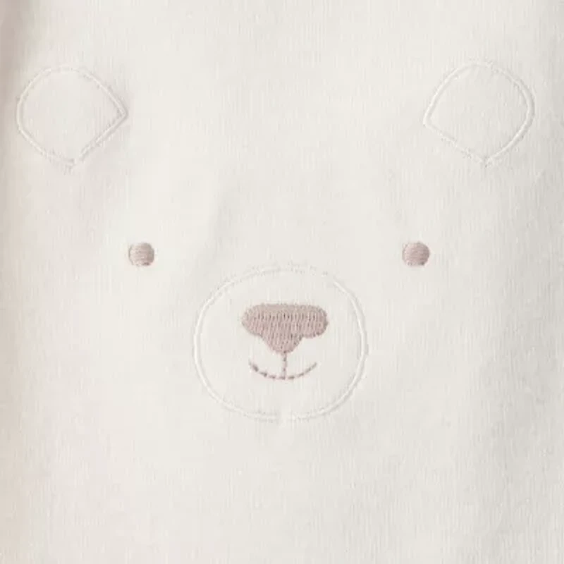 Carter's Baby Girls Round Neck Short Sleeve Rib 5-pc. Bodysuit