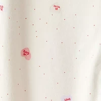 Carter's Baby Unisex Dots Hearts Sleep and Play