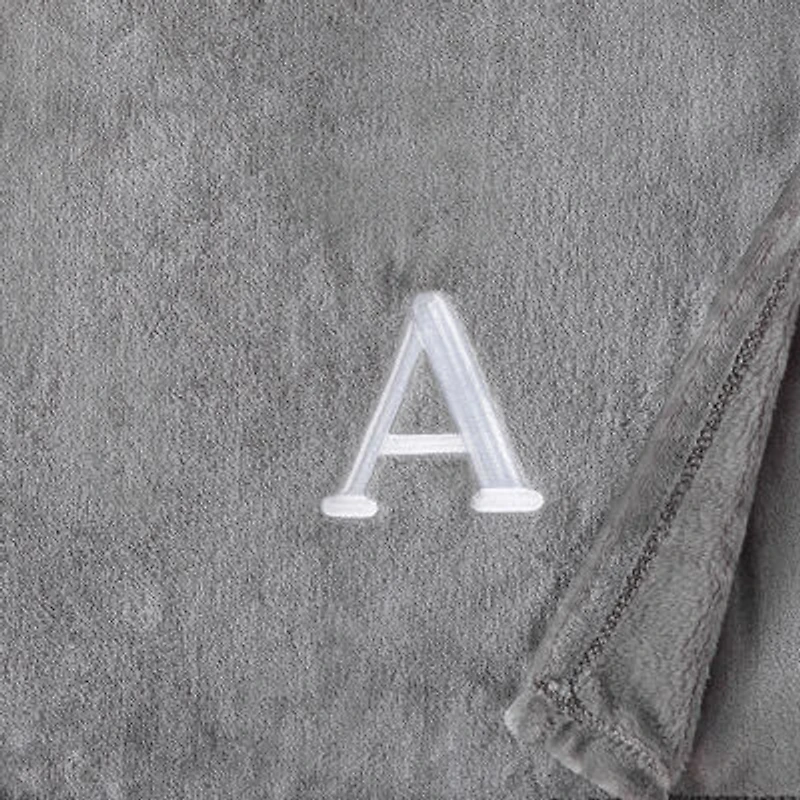 North Pole Trading Co. Monogram Throw