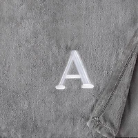 North Pole Trading Co. Monogram Throw