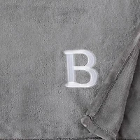 North Pole Trading Co. Monogram Throw