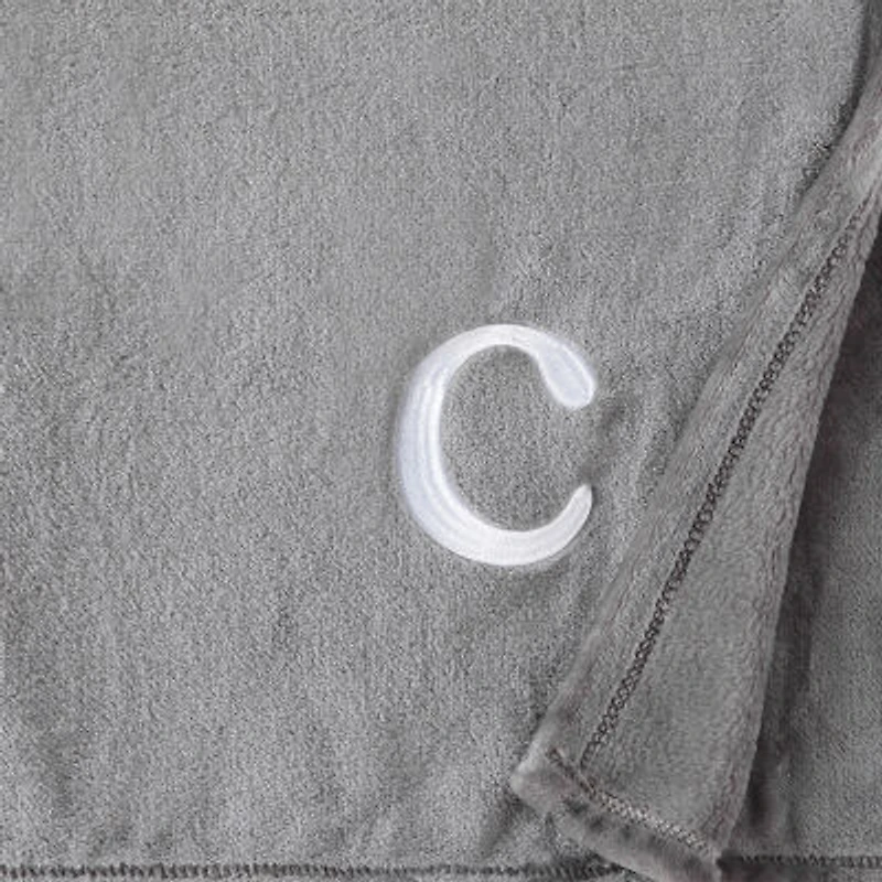 North Pole Trading Co. Monogram Throw