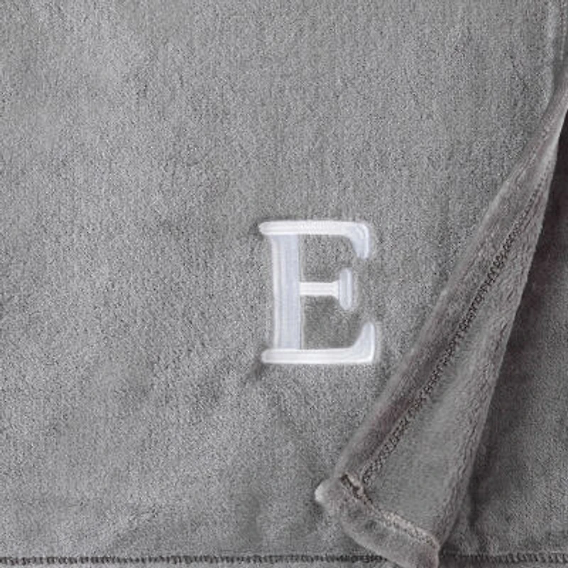 North Pole Trading Co. Monogram Throw