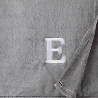 North Pole Trading Co. Monogram Throw