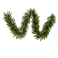 Vickerman 25' Camdon Fir Christmas Garland with 450 Warm White LED Lights