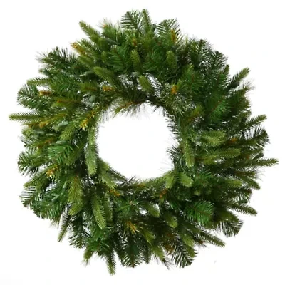 Vickerman 72" Cashmere Christmas Wreath Unlit"