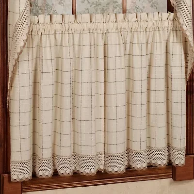 Sweet Home Collection Adirondack Rod Pocket Valance