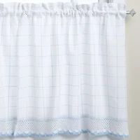 Sweet Home Collection Adirondack Rod Pocket Valance