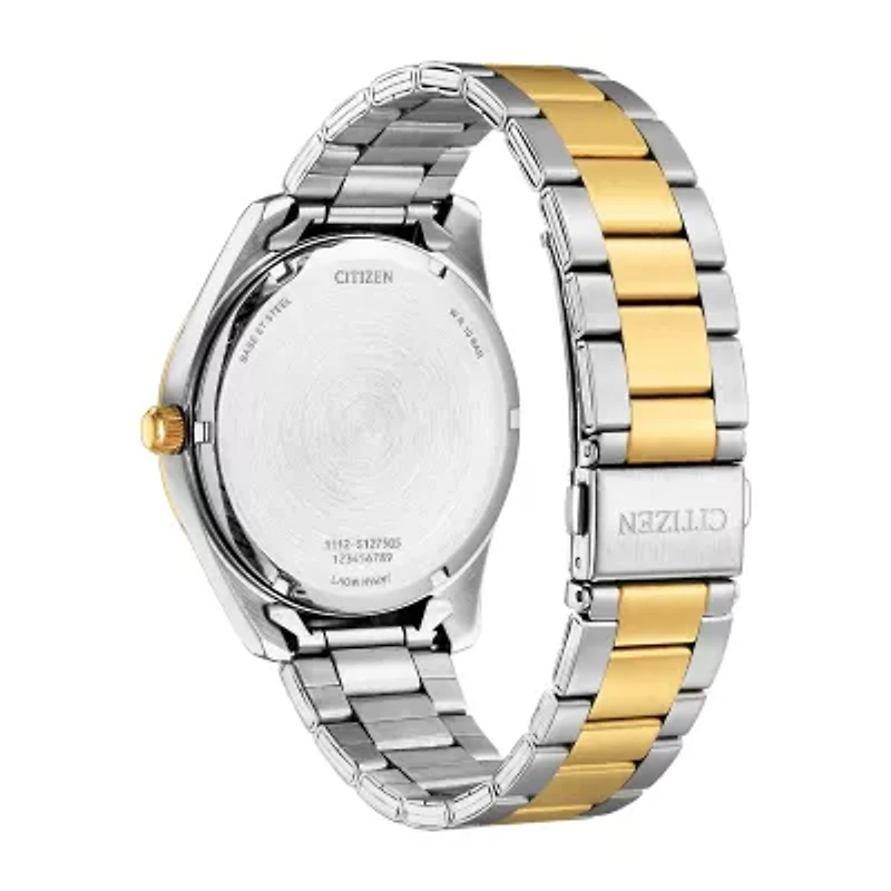 Citizen Quartz Mens Two Tone Stainless Steel Bracelet Watch Bi1036-57l