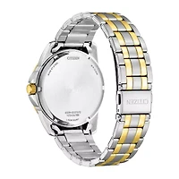 Citizen Quartz Mens Two Tone Stainless Steel Bracelet Watch Ag8348-56l