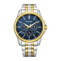 Citizen Quartz Mens Two Tone Stainless Steel Bracelet Watch Ag8348-56l