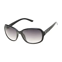 a.n.a Womens Uv Protection Rectangular Sunglasses
