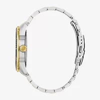 Bulova Mens Two Tone Stainless Steel Bracelet Watch 98b394