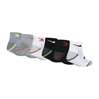 Nike 3BRAND by Russell Wilson Big Kid Boys Multi-Pack 6 Pair Quarter Ankle Socks