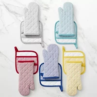 Cooks Chambray Stripe Pot Holder