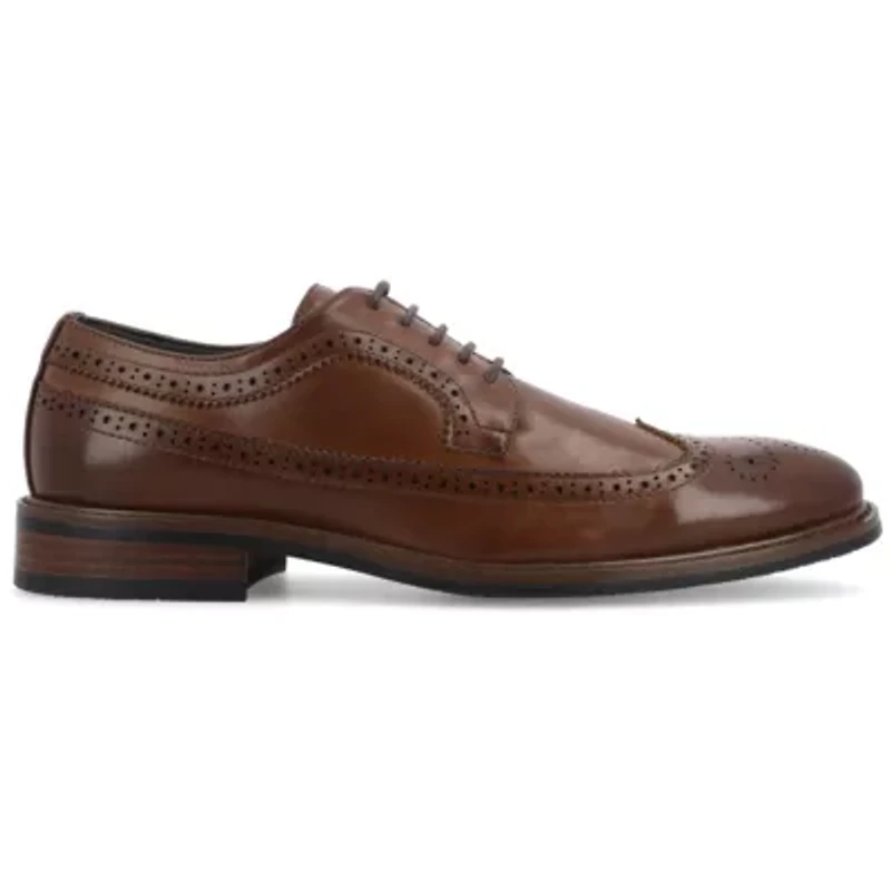 Vance Co Gordy Mens Wing Closed Toe Oxford Shoes
