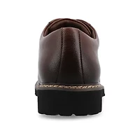 Vance Co Martin Mens Round Closed Toe Loafers