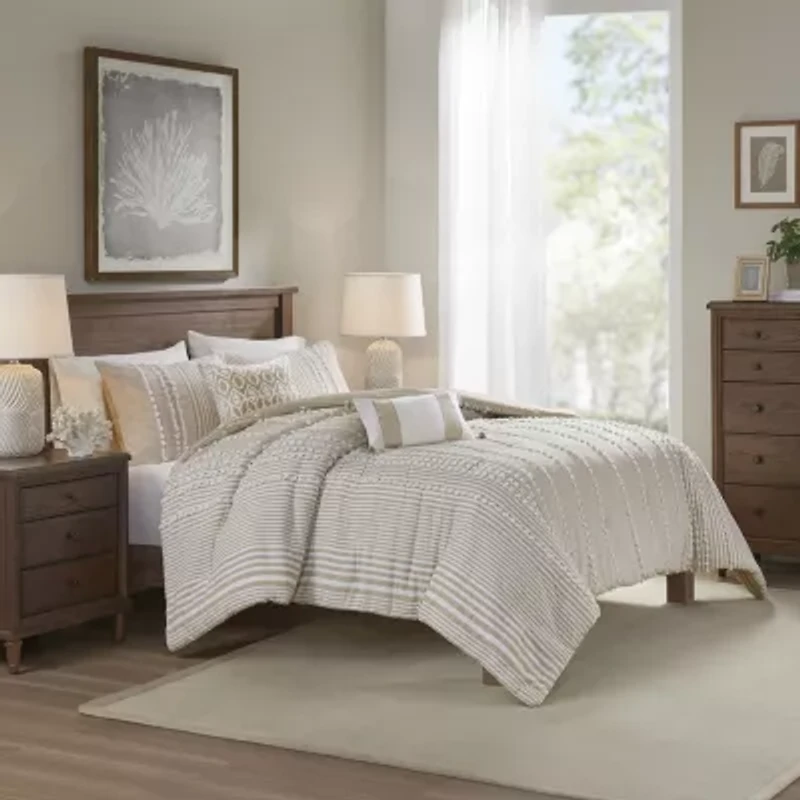 Harbor House Anslee 3-pc. Embroidered Duvet Cover Set