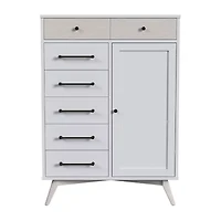 Westwood Design Rowan Youth 7-Drawer Chest in Ash Linen