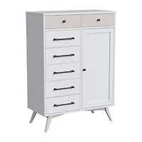 Westwood Design Rowan Youth 7-Drawer Chest in Ash Linen