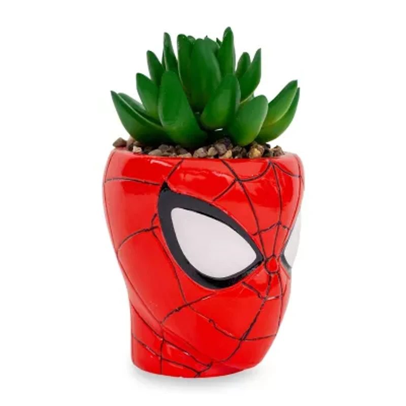 Marvel Spider-Man Head Mini Ceramic Planter
