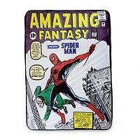 Marvel Spider-Man Amazing Fantasy Fleece Unisex Throw Blanket