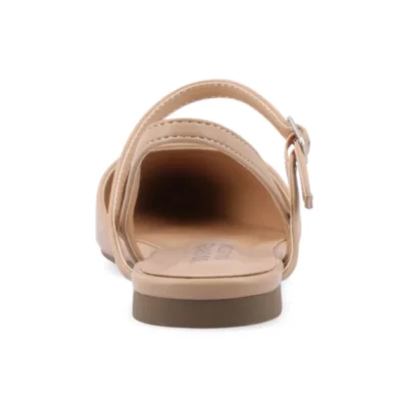 Journee Collection Martine Womens Pointed Closed Toe Ballet Flats