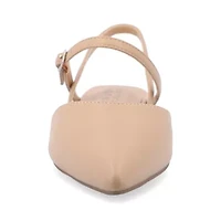 Journee Collection Martine Womens Pointed Closed Toe Ballet Flats