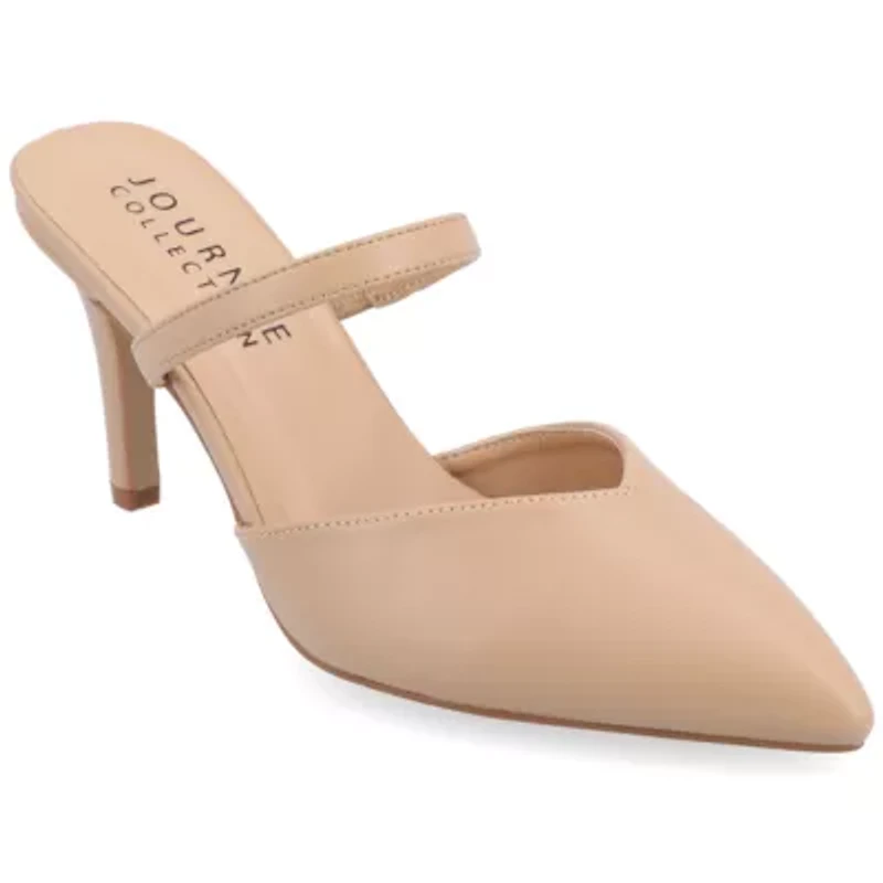 Journee Collection Yvon Womens Pointed Closed Toe Stiletto Heel Pumps