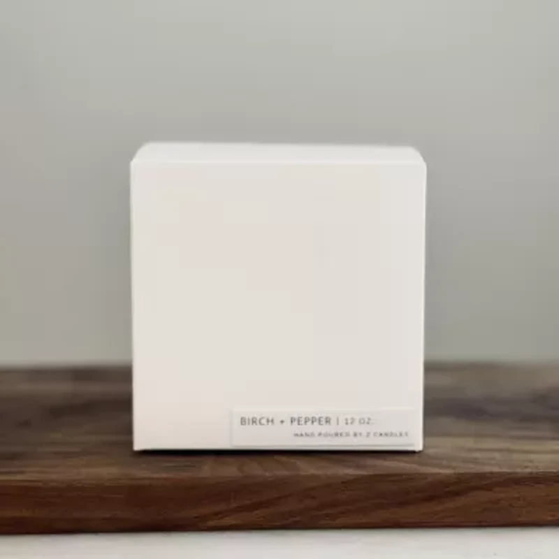 Z CANDLES 12 Oz Birch + Pepper 2-Wick Scented Jar Candle