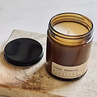 Z CANDLES 8 Oz Cuban Tobacco Single Wick Scented Jar Candle
