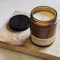 Z CANDLES 8 Oz Lemon Verbena Single Wick Scented Jar Candle