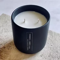 Z CANDLES 12 Oz Oakmoss + Amber 2-Wick Scented Jar Candle