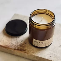 Z CANDLES 8 Oz Pear + Fig Single Wick Scented Jar Candle