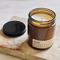Z CANDLES 8 Oz Santal Single Wick Scented Jar Candle
