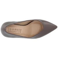Journee Collection Gabriella-Wd Womens Pointed Closed Toe Stiletto Heel Pumps Wide Width