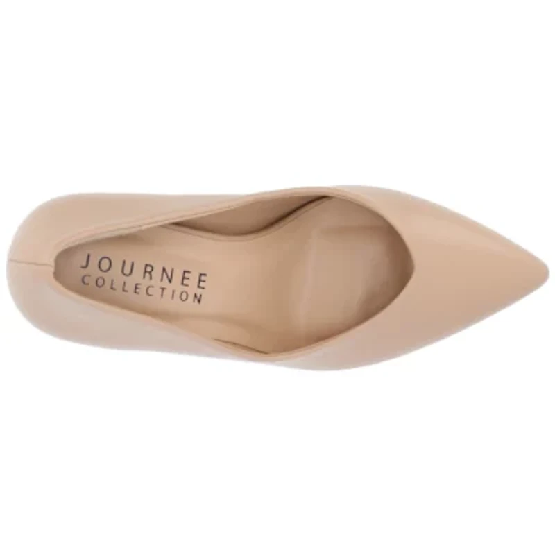 Journee Collection Gabriella Womens Pointed Closed Toe Stiletto Heel Pumps