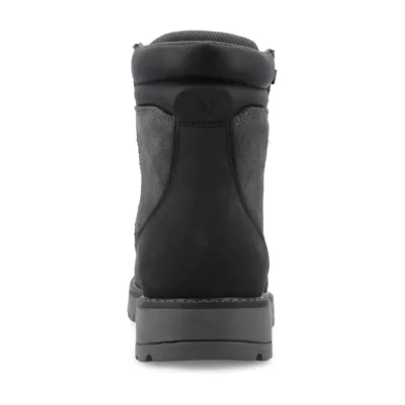 Territory Mens Dunes Block Heel Lace-Up Boots