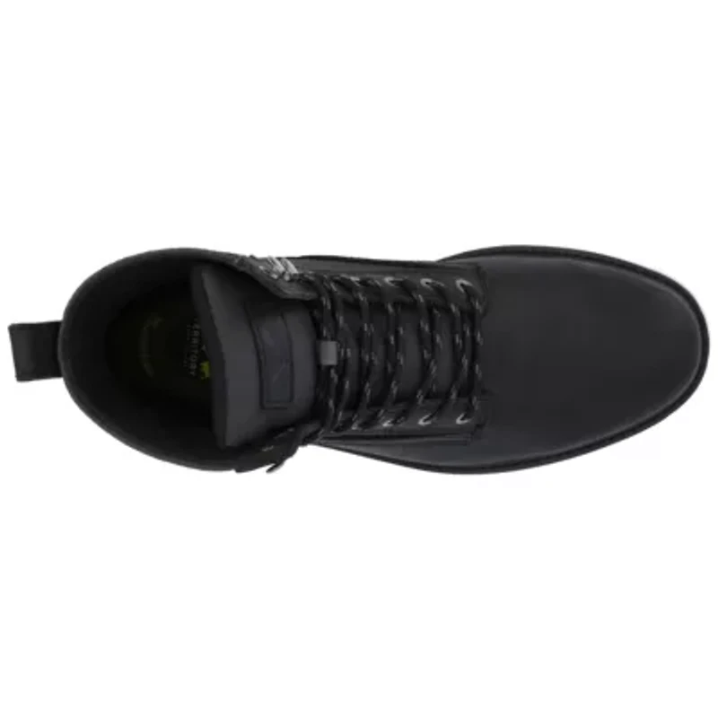 Territory Mens Elevate Flat Heel Lace-Up Boots